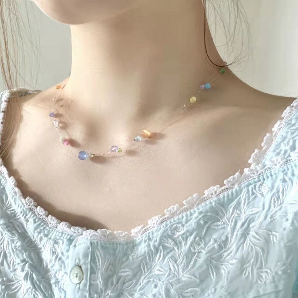 Korean Lifestyle Aesthetic - Zoete legering Koreaanse stijl ketting Hars
