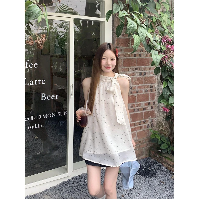 Mexzt Sweet Dot Shirts Vrouwen - Korean Lifestyle recensie en prijs