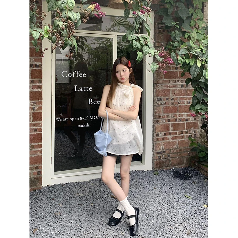 Mexzt Sweet Dot Shirts Vrouwen - Korean Lifestyle recensie en prijs